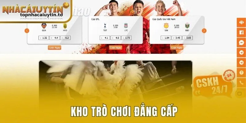 Kho trò chơi đẳng cấp