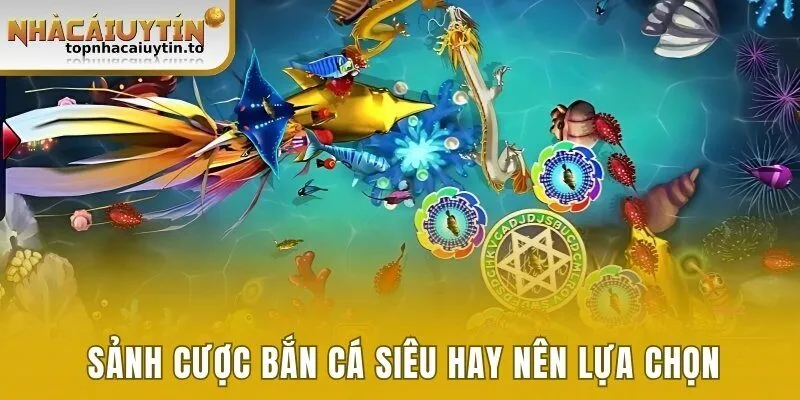 Sảnh cược Bắn cá siêu hay nên lựa chọn